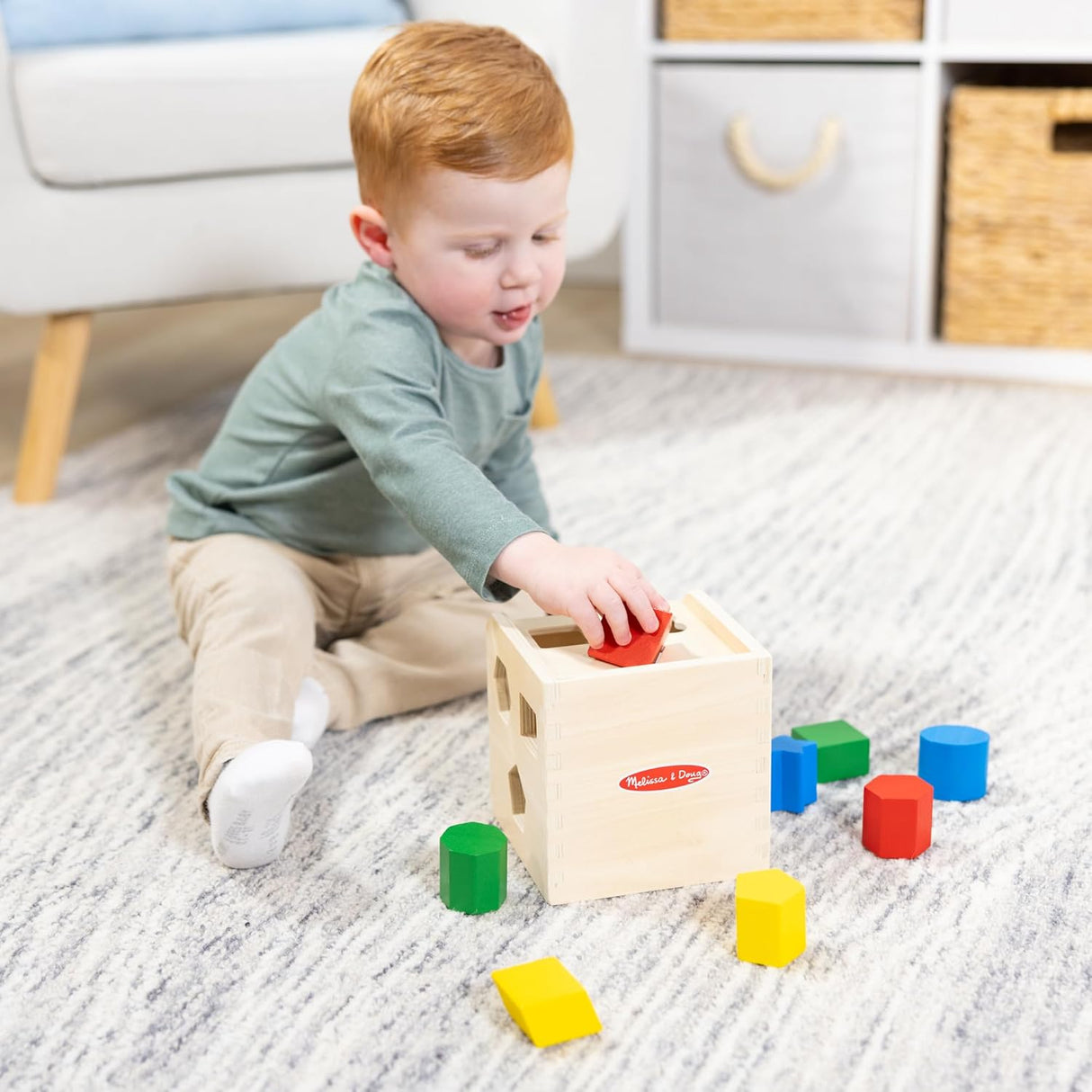 Melissa & Doug: Shape Sorting Cube