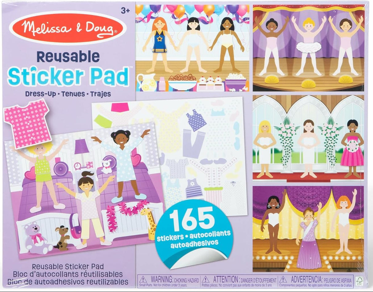 Melissa & Doug: Reusable Sticker Pad: Dress