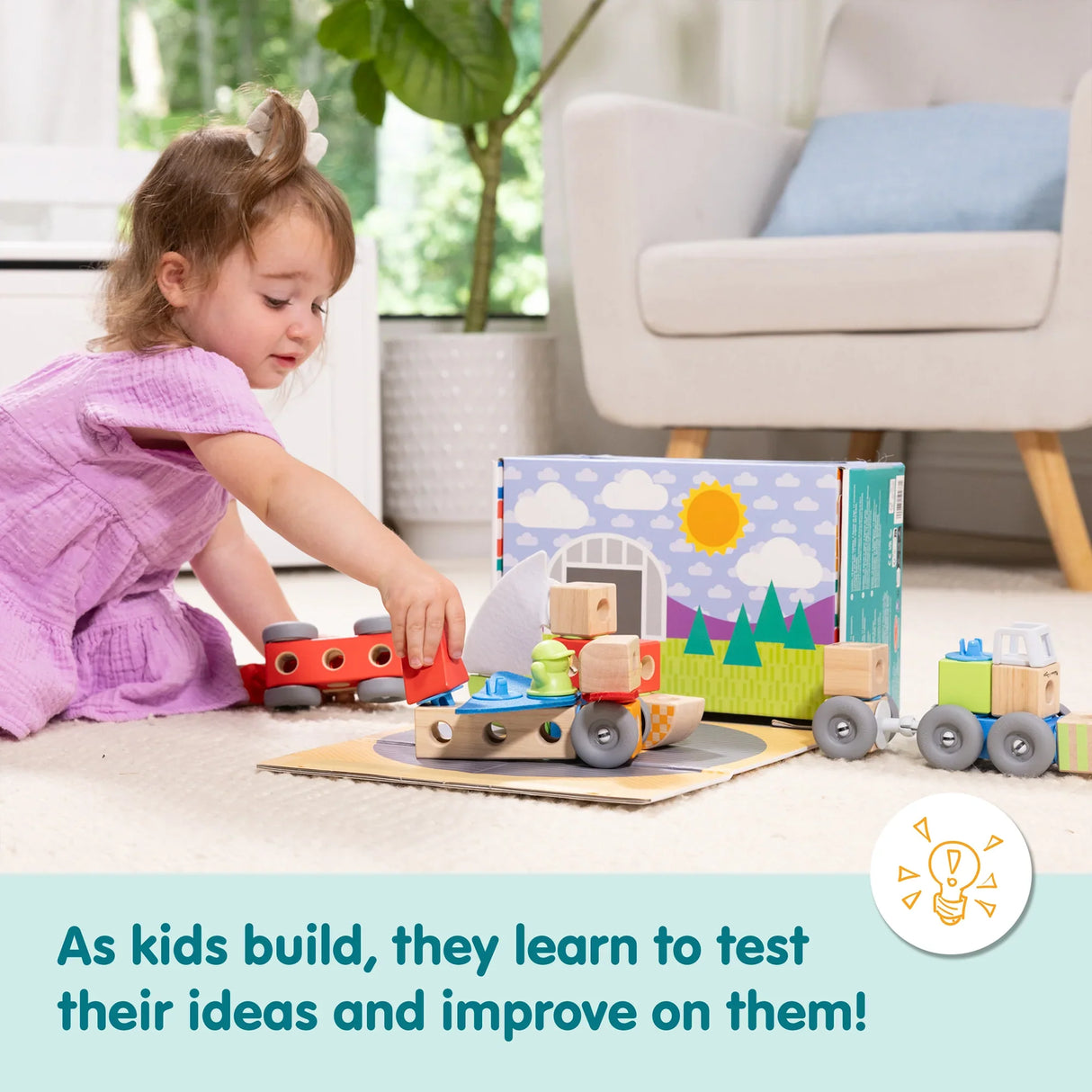 Melissa & Doug: Blockables - Vehicles Play Set