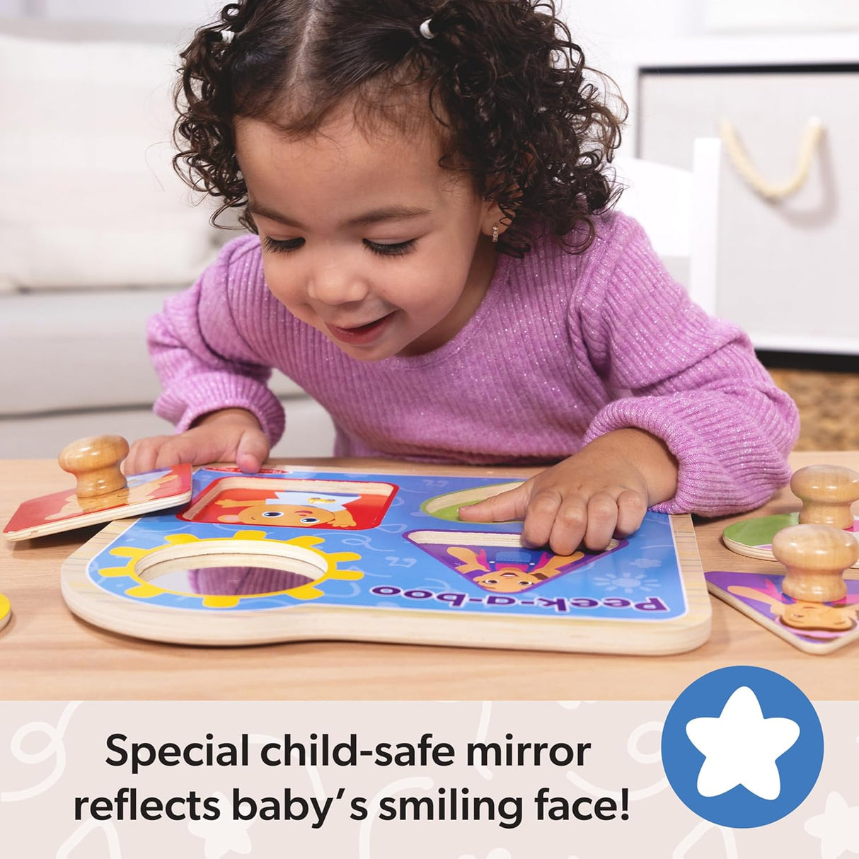 M&D - Ms. Rachel Jumbo Knob Puzzle