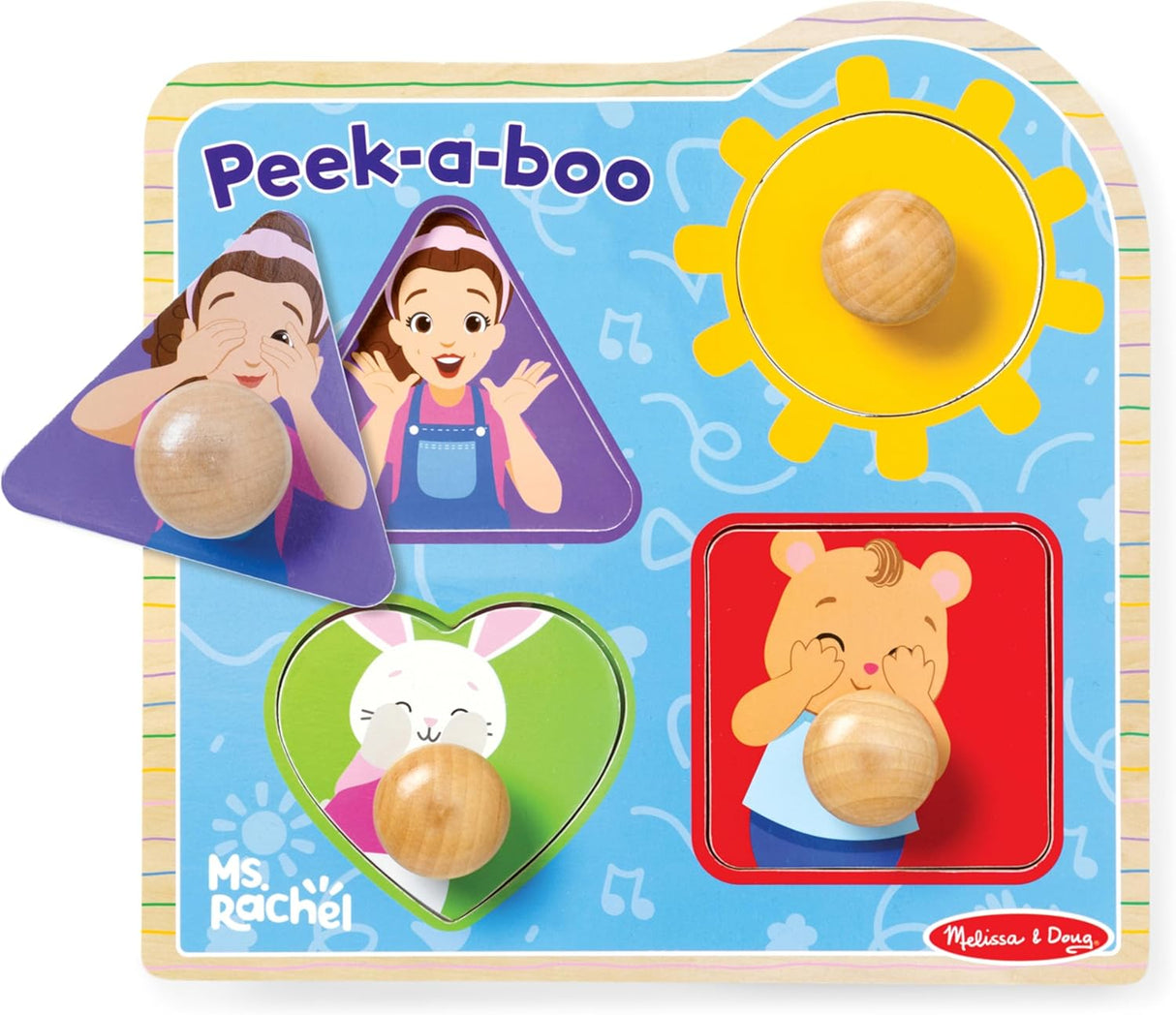 M&D - Ms. Rachel Jumbo Knob Puzzle
