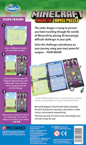 ThinkFun: Minecraft Magnetic Travel Puzzle