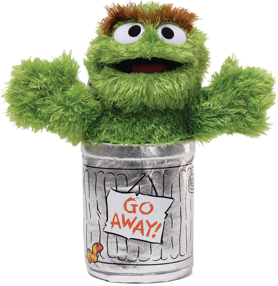 Sesame Street - Oscar The Grouch Soft Toy 25cm