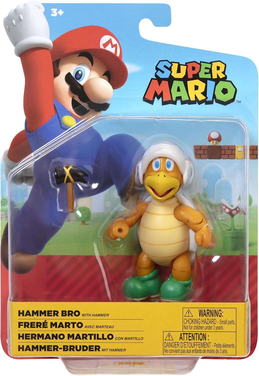 Nintendo: Super Mario 4" Figure - Hammer Bro