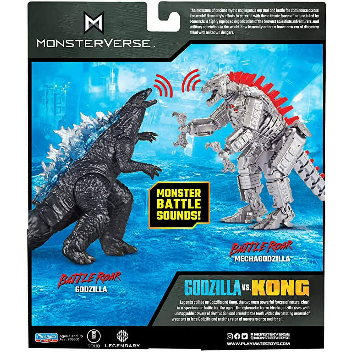 Monsterverse: Battle Roar Godzilla Evolved - 7" Figure