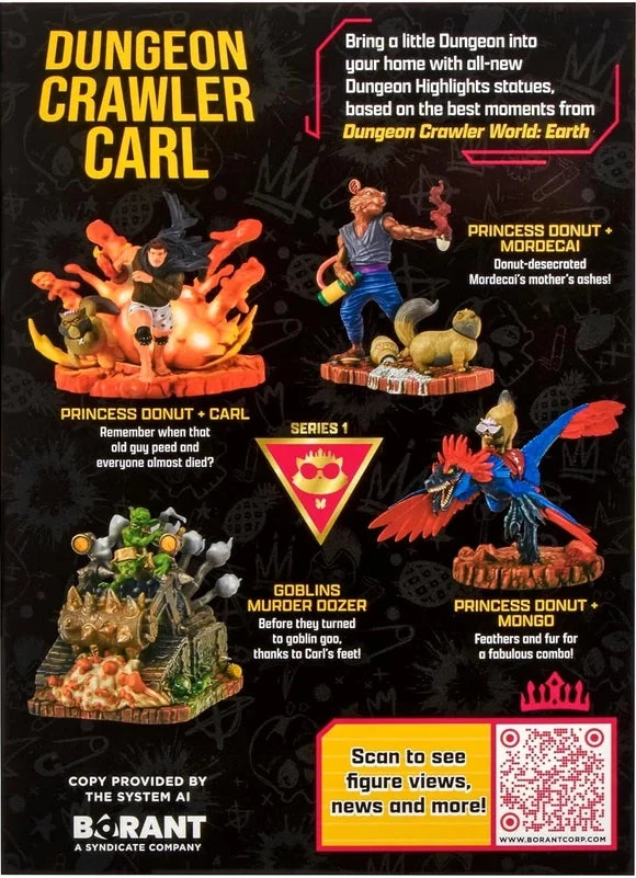 Dungeon Crawler Carl: 4 Inch Dungeon Highlights Statue Figure - Blind Box