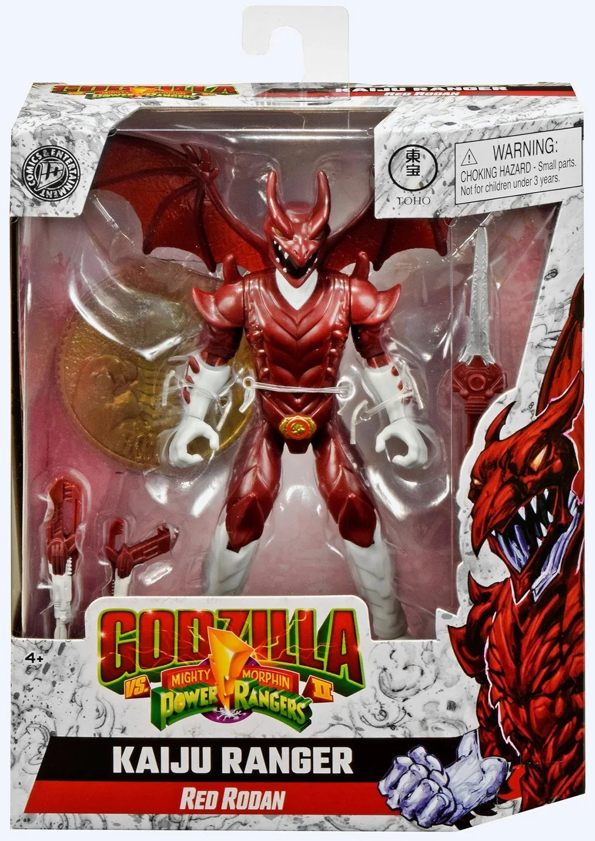Power Rangers: Kaiju Ranger - Red Rodan
