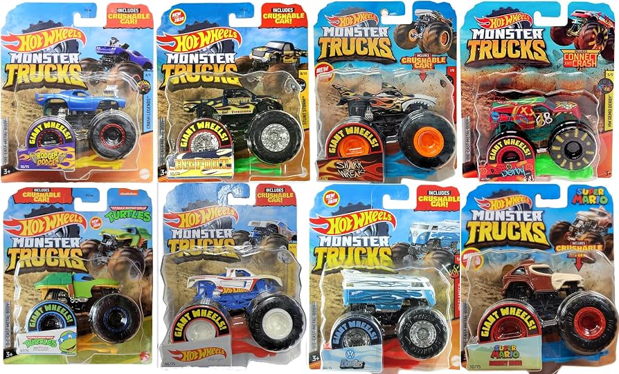 Hot Wheels: Monster Trucks Vehicle - Assorted