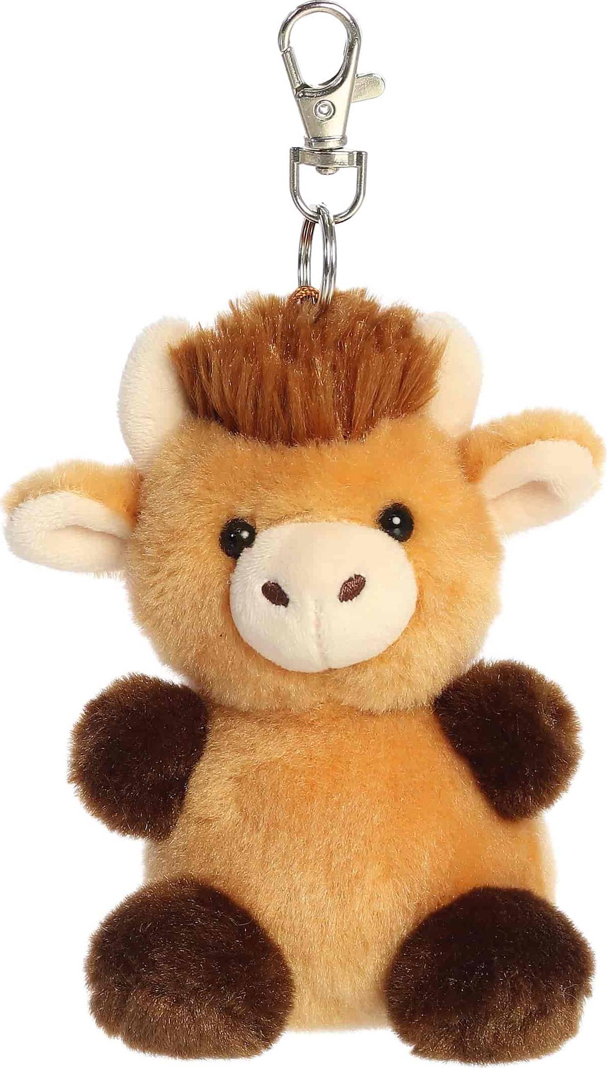 Hubert Highland Cow Palm Pals Clip