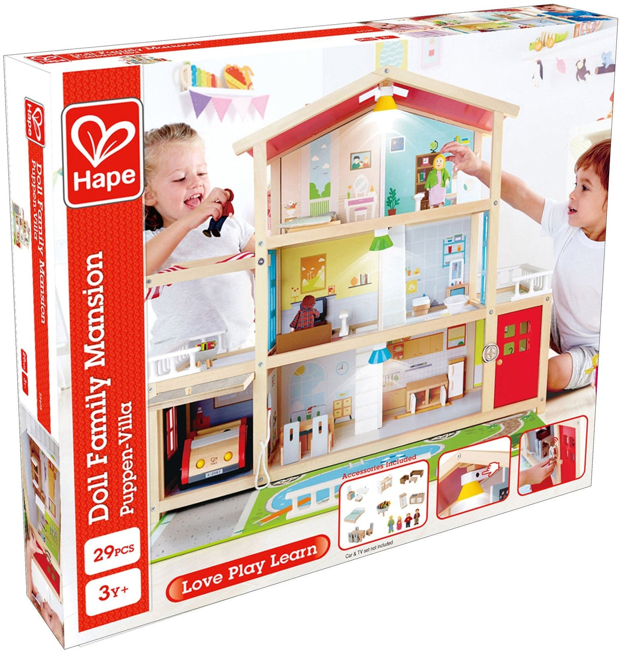 Hape: Doll Family Mansion