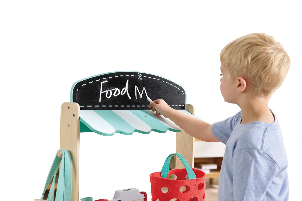 Hape: Play Essentials Farmers Market Stall