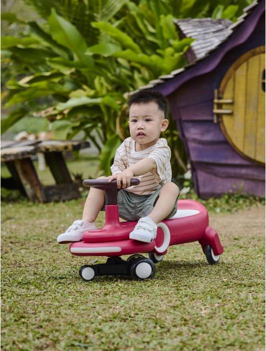 Hape: Wiggle & Giggle Car, Red