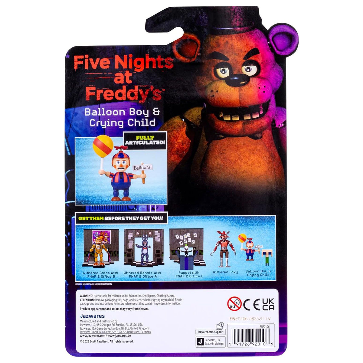 Five Nights At Freddy's: Balloon Boy 5" Figure