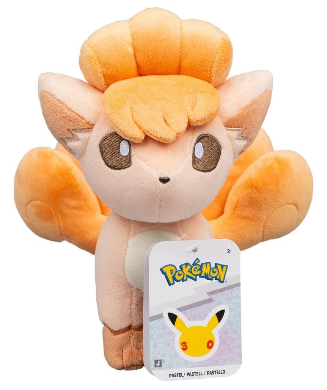 Pokemon 30th Anniversary Pastel Soft Toy - Vulpix 20cm