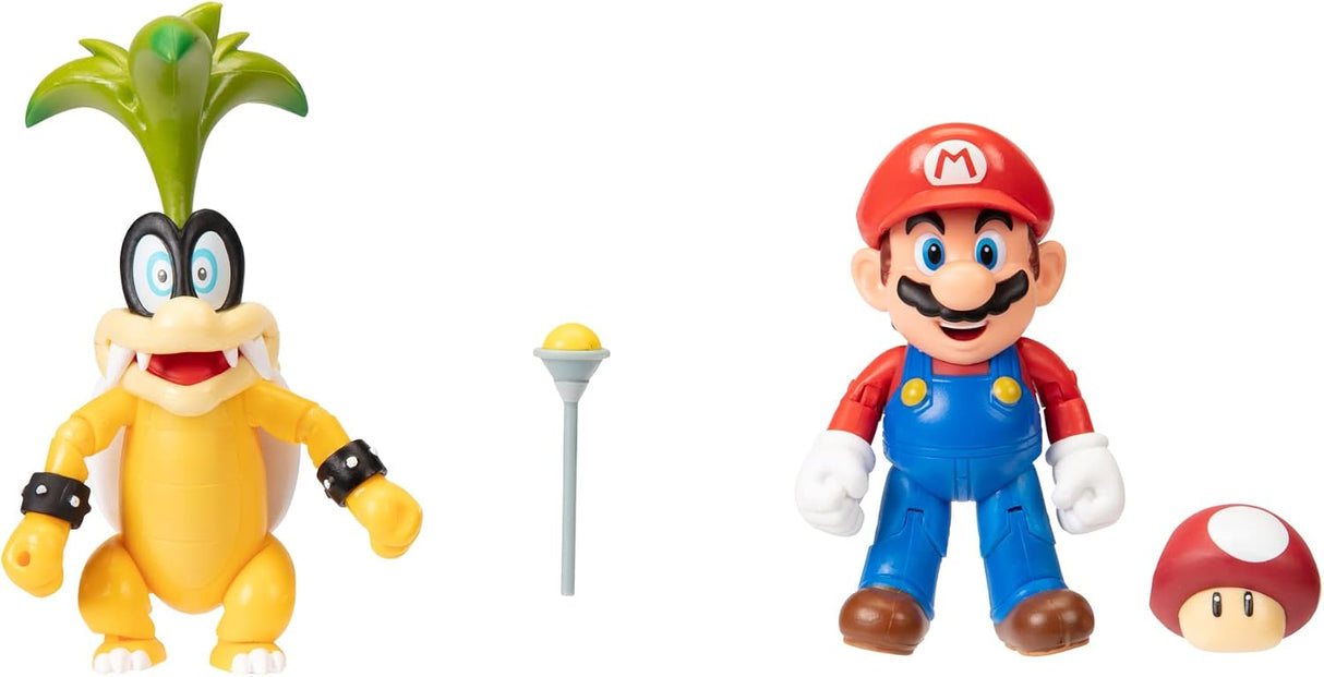 Nintendo: Super Mario & Iggy 4" Figure Set - 2 Pack