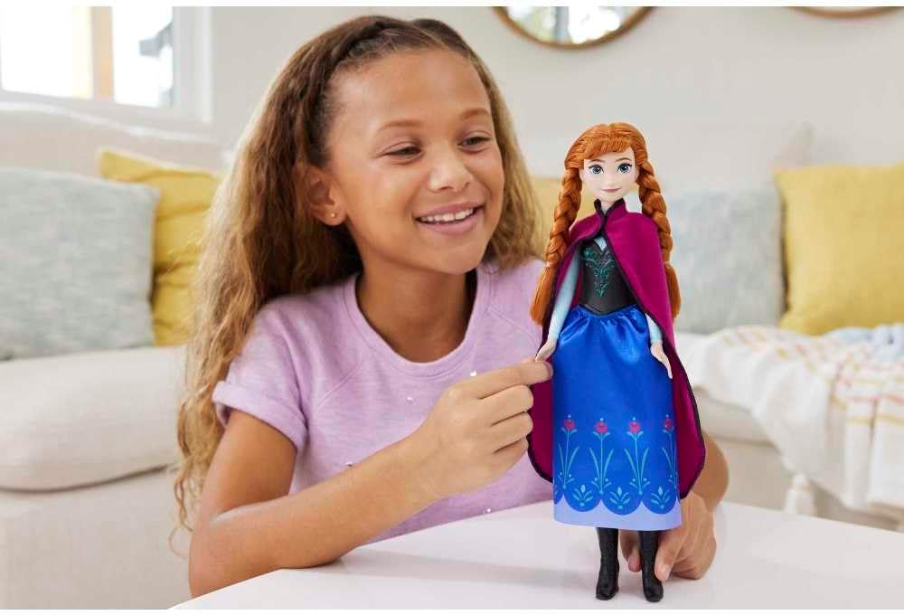 Disney Frozen: Anna Fashion Doll - Blue Dress