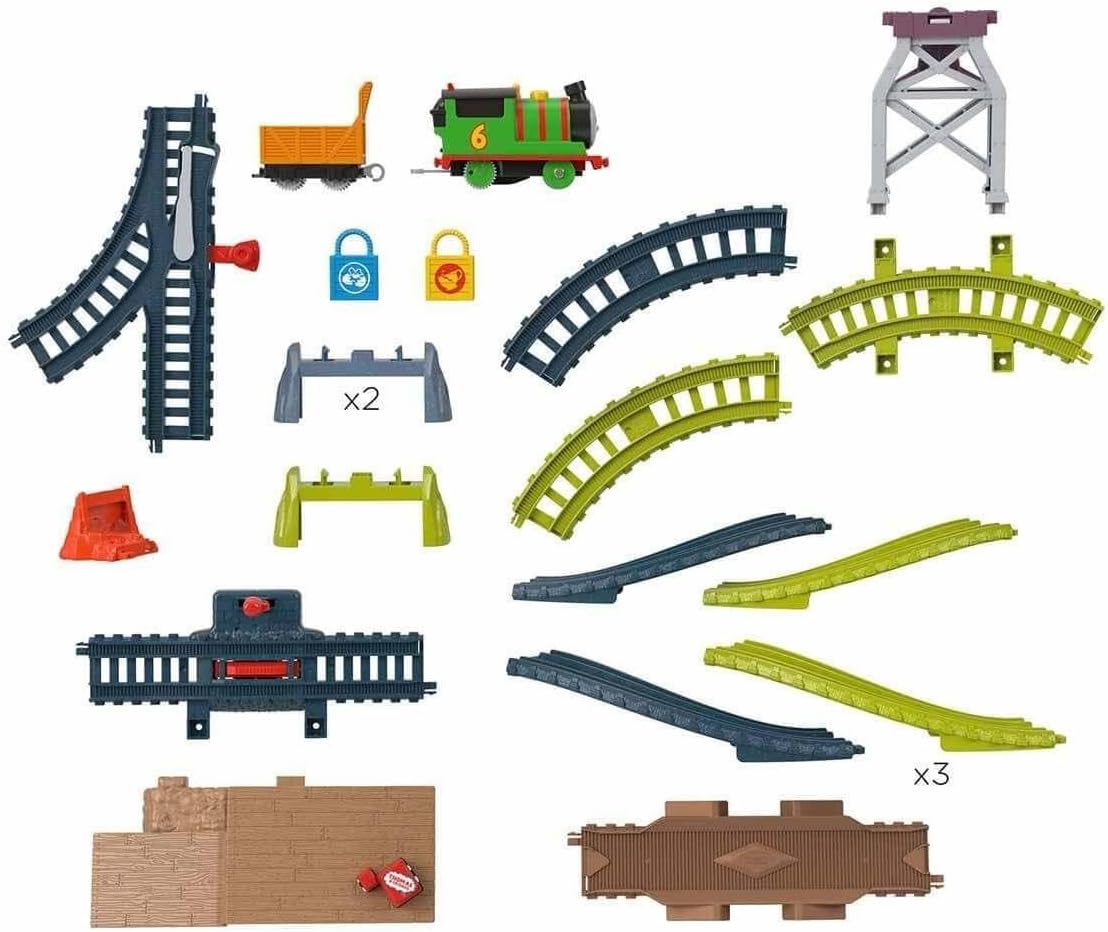 Thomas & Friends: Motorized Track Set - Percy's Cargo Run