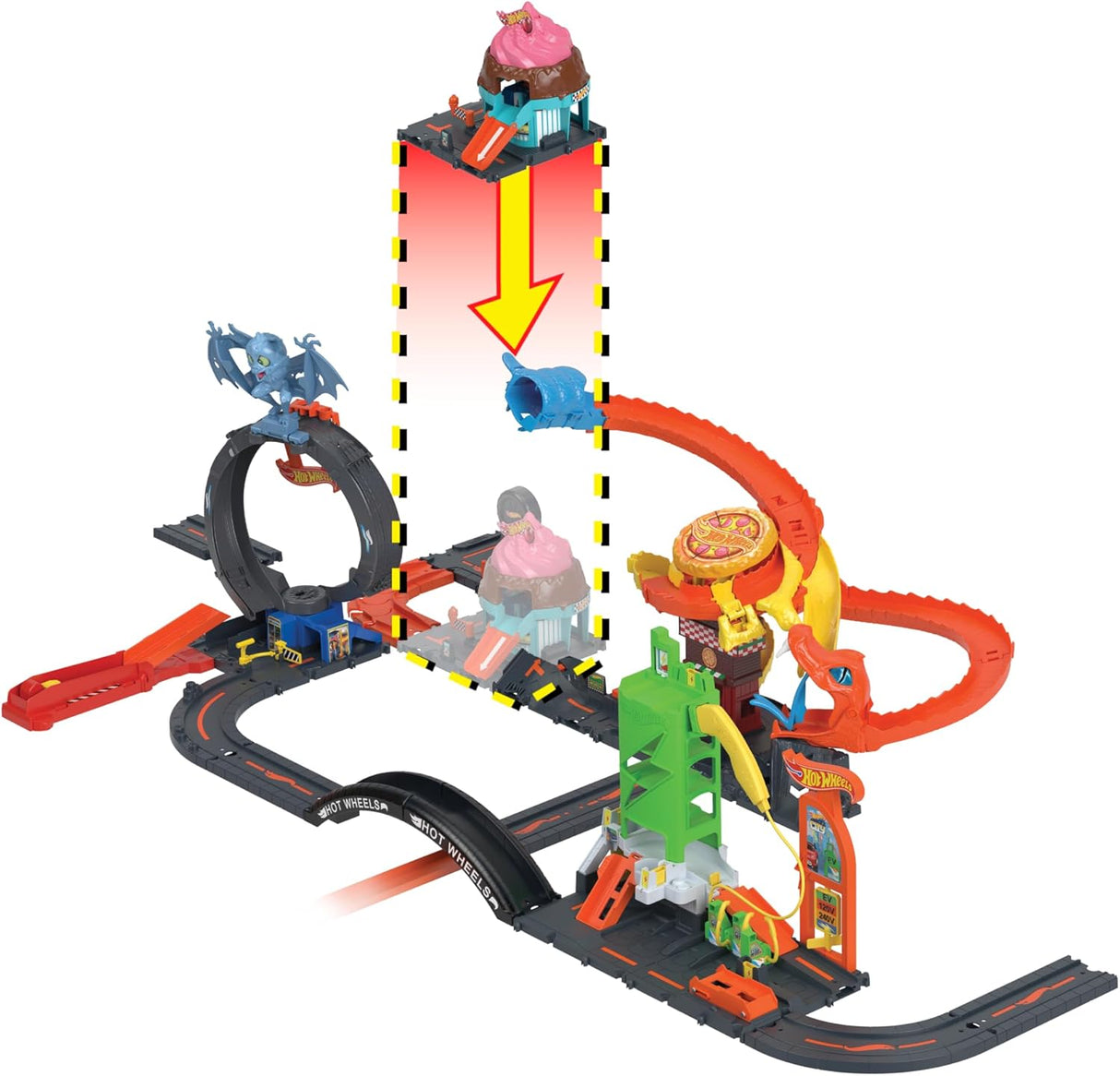 Hot Wheels: Downtown Ice Cream Swirl