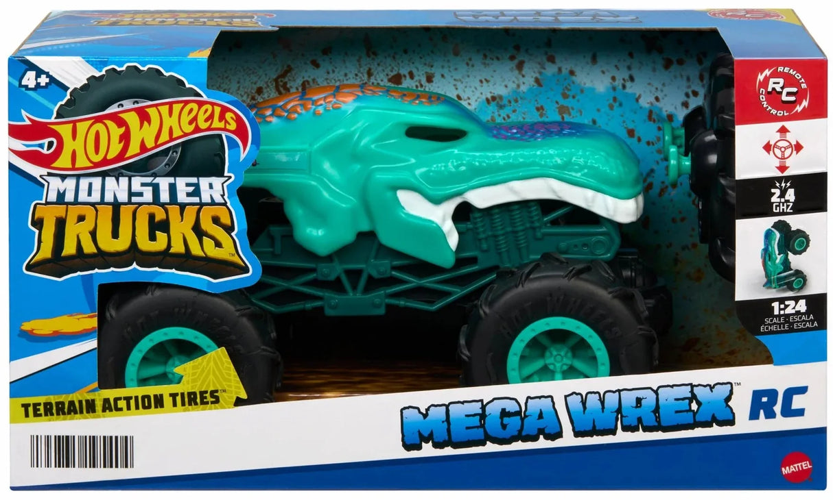 Hot Wheels: Mega Wrex R/C Monster Truck 1:24 Scale