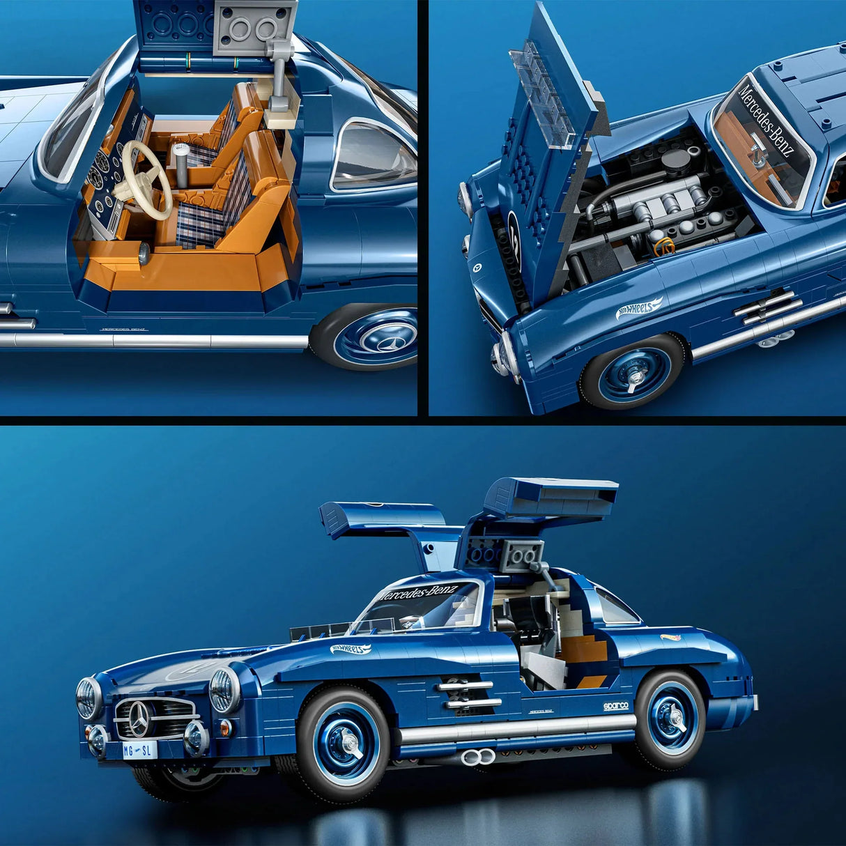 Mattel Brick Shop: Mercedes-Benz 300 SL