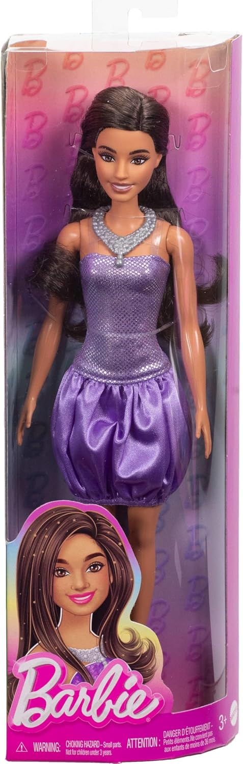 Barbie: Fashion Doll - Purple Dress