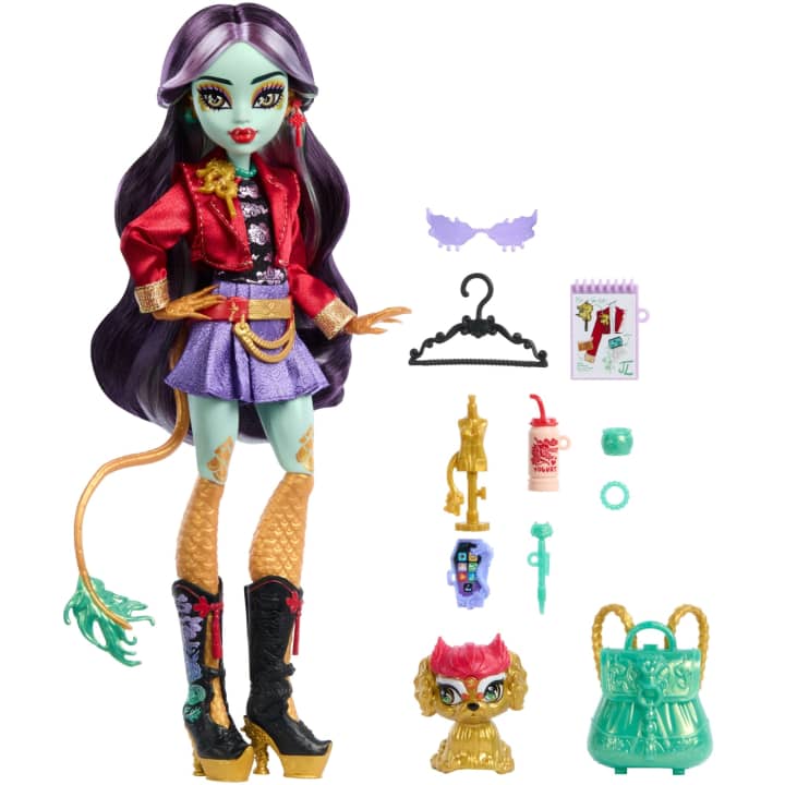 Monster High Fashion Doll: Jinafire Long