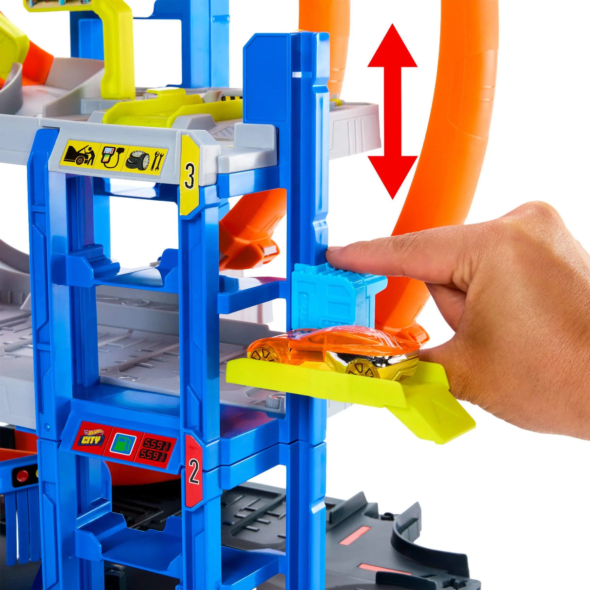 Hot Wheels: Mega Loop Garage Playset