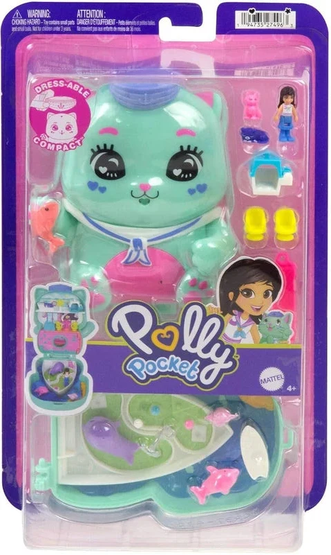 Polly Pocket: Pocket World - Set Sail Kitty