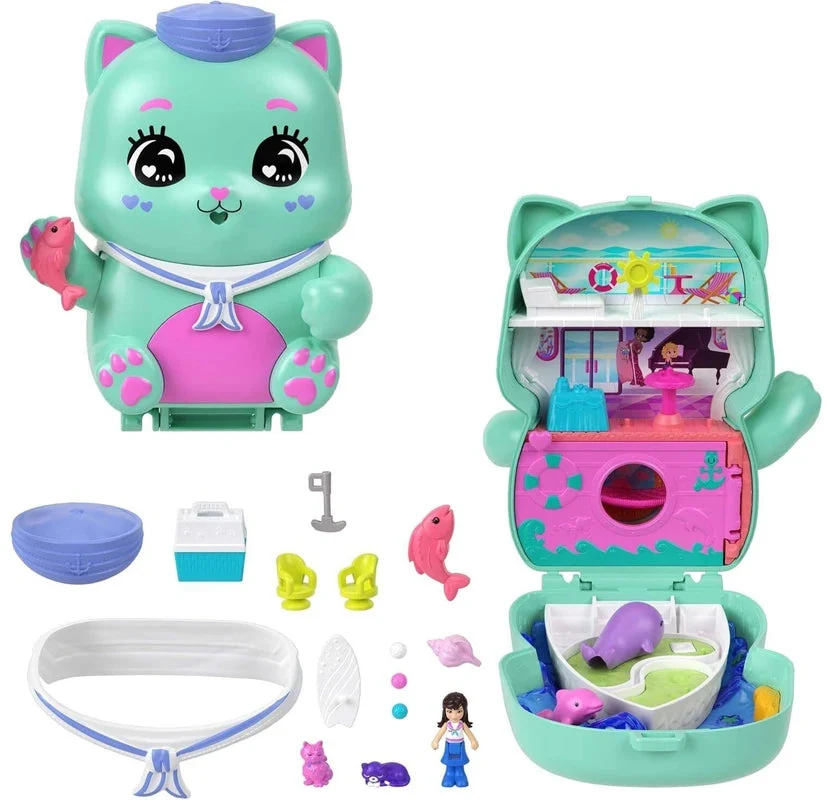 Polly Pocket: Pocket World - Set Sail Kitty