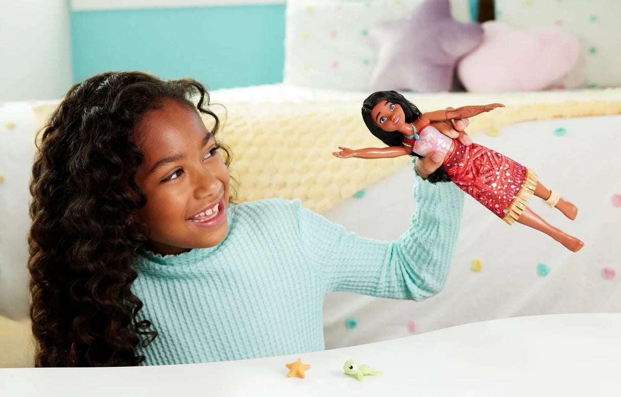 Moana 2 Swimming Tautai Moana Doll