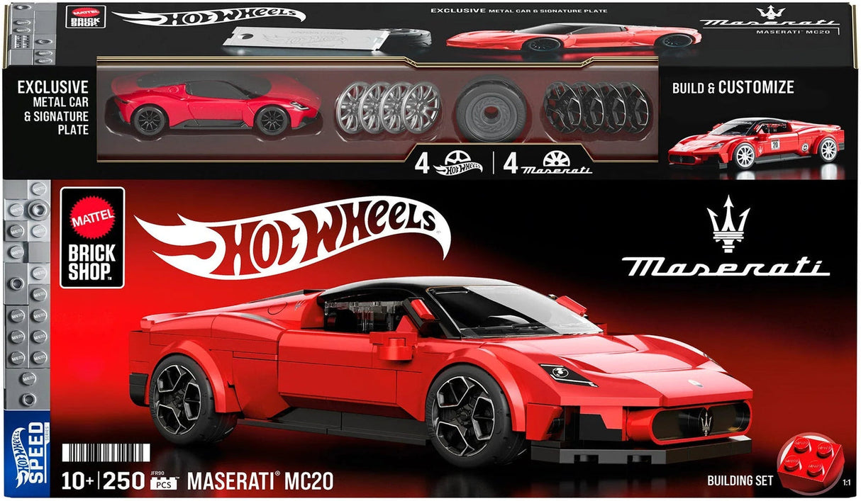 Mattel Brick Shop: Hot Wheels Maserati MC20