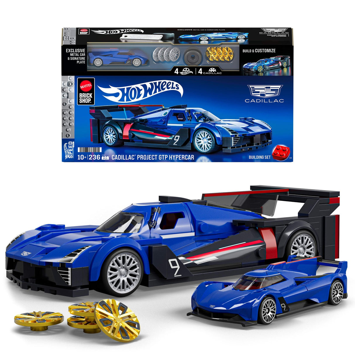 Mattel Brick Shop: Hot Wheels Cadillac Project G