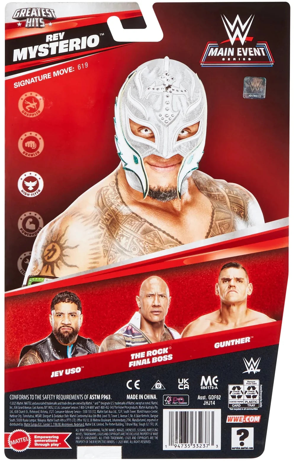 WWE: Greatest Hits Figure - Rey Mysterio