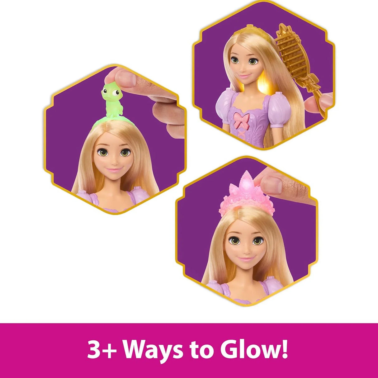 Disney Princess: Rapunzel Light-Up Hair Doll