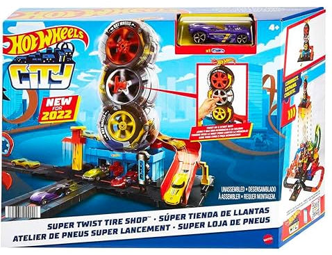 Hot Wheels: Downtown Tire Shop