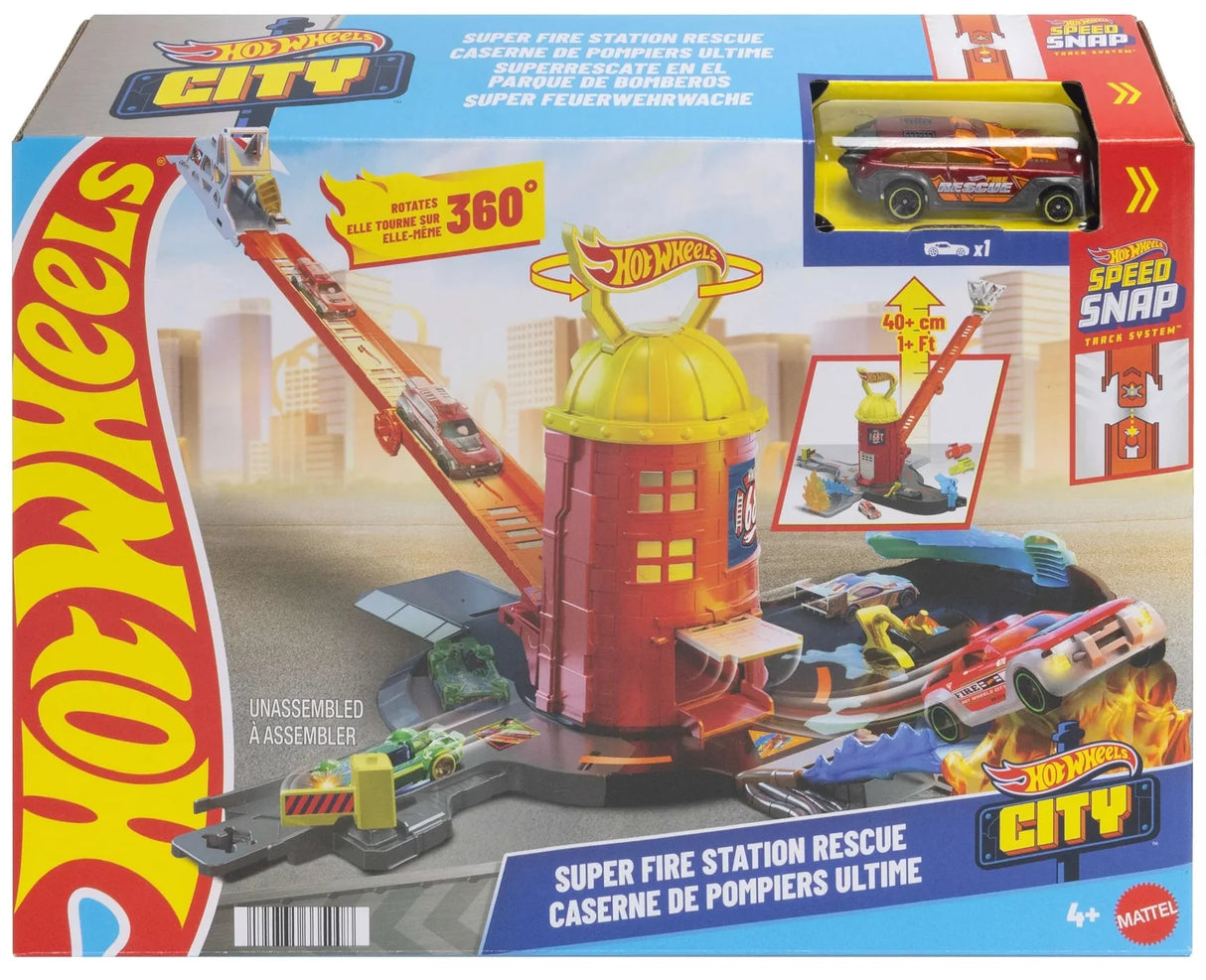 Hot Wheels: Super Fire Station Rescue