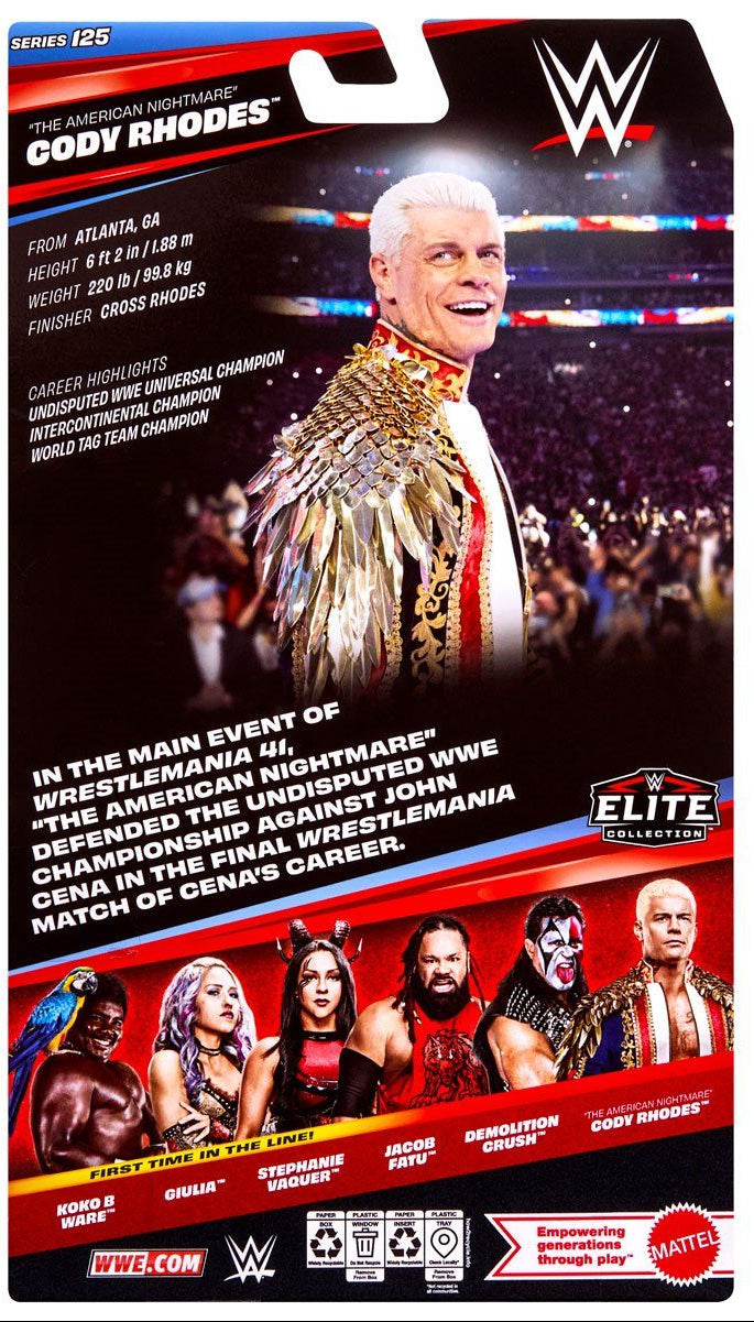 WWE: Elite Collection - Cody Rhodes