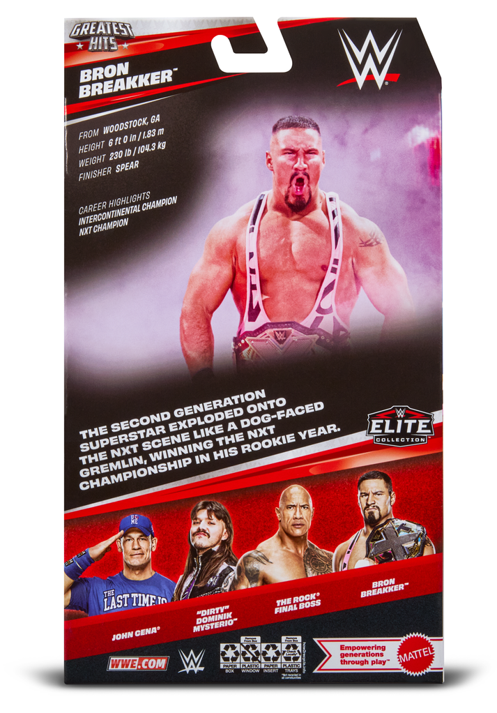 WWE: Elite Collection Greatest Hits - Bron Breaker