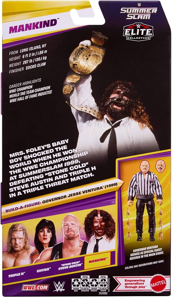 WWE: Premium Live Event Elite Collection - Mankind