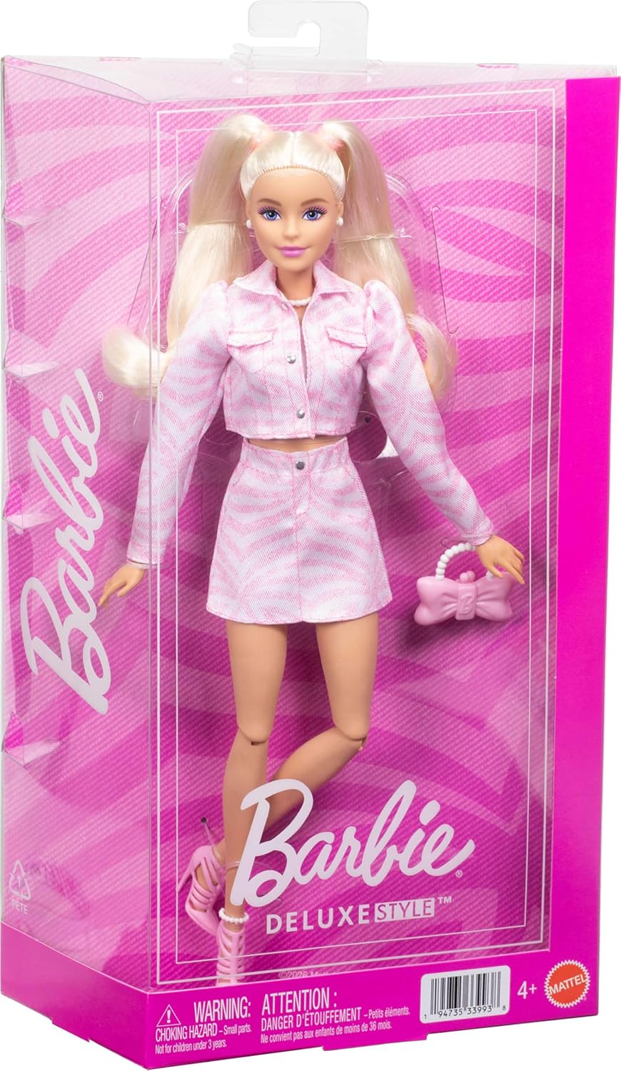 Barbie Deluxe Style - Pink Denim Skirt