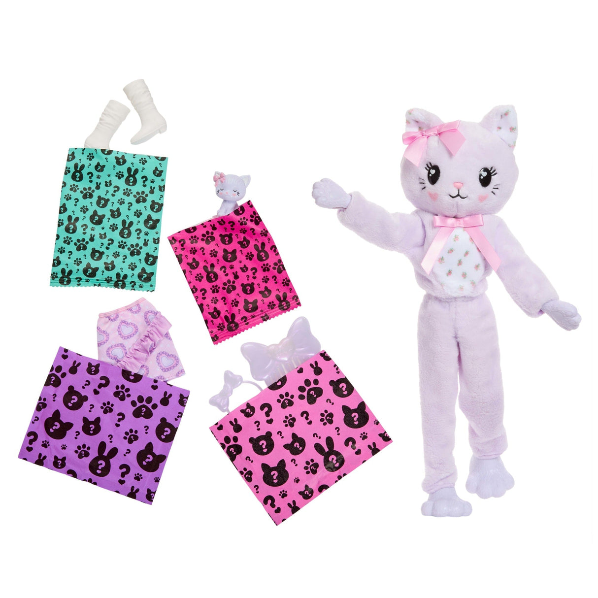 Barbie Cutie Reveal: Purple Kitten