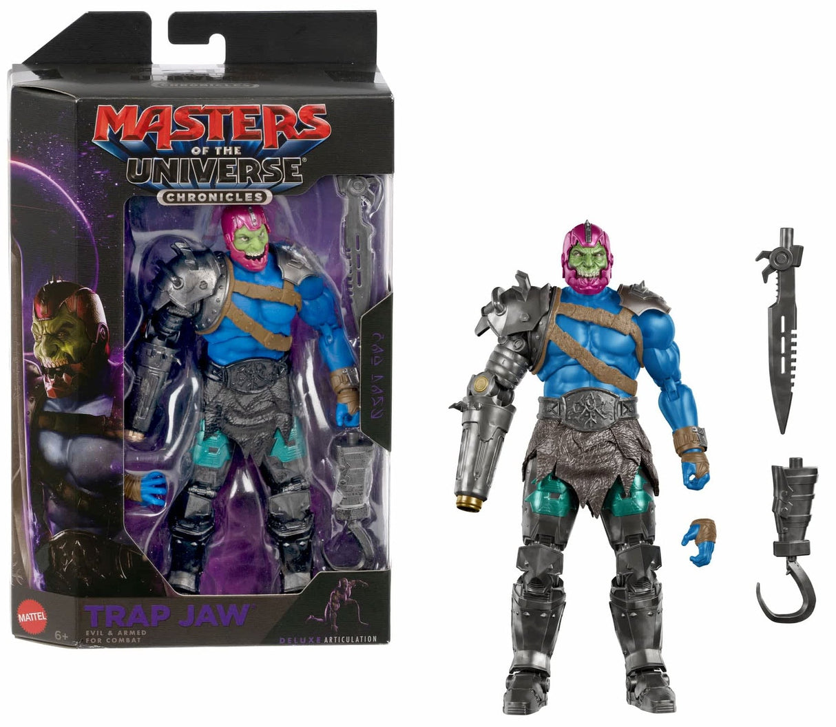 Masters of the Universe Chronicles: Trap Jaw Action Figure - 6.5 inch