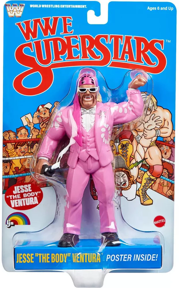 WWE: LJN Superstars Action Figure - Jesse 'The Body' Ventura