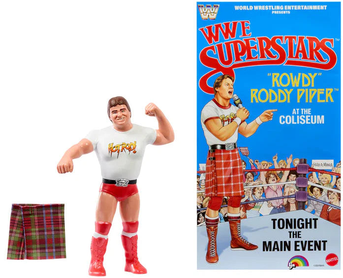 WWE LJN Superstars Action Figure - 'Rowdy' Roddy Piper