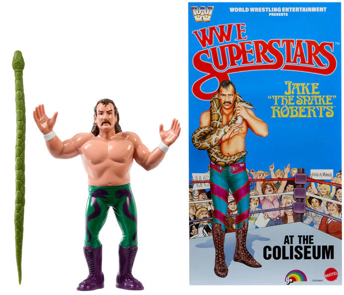 WWE LJN Superstars Action Figure - Jake 'The Snake' Roberts
