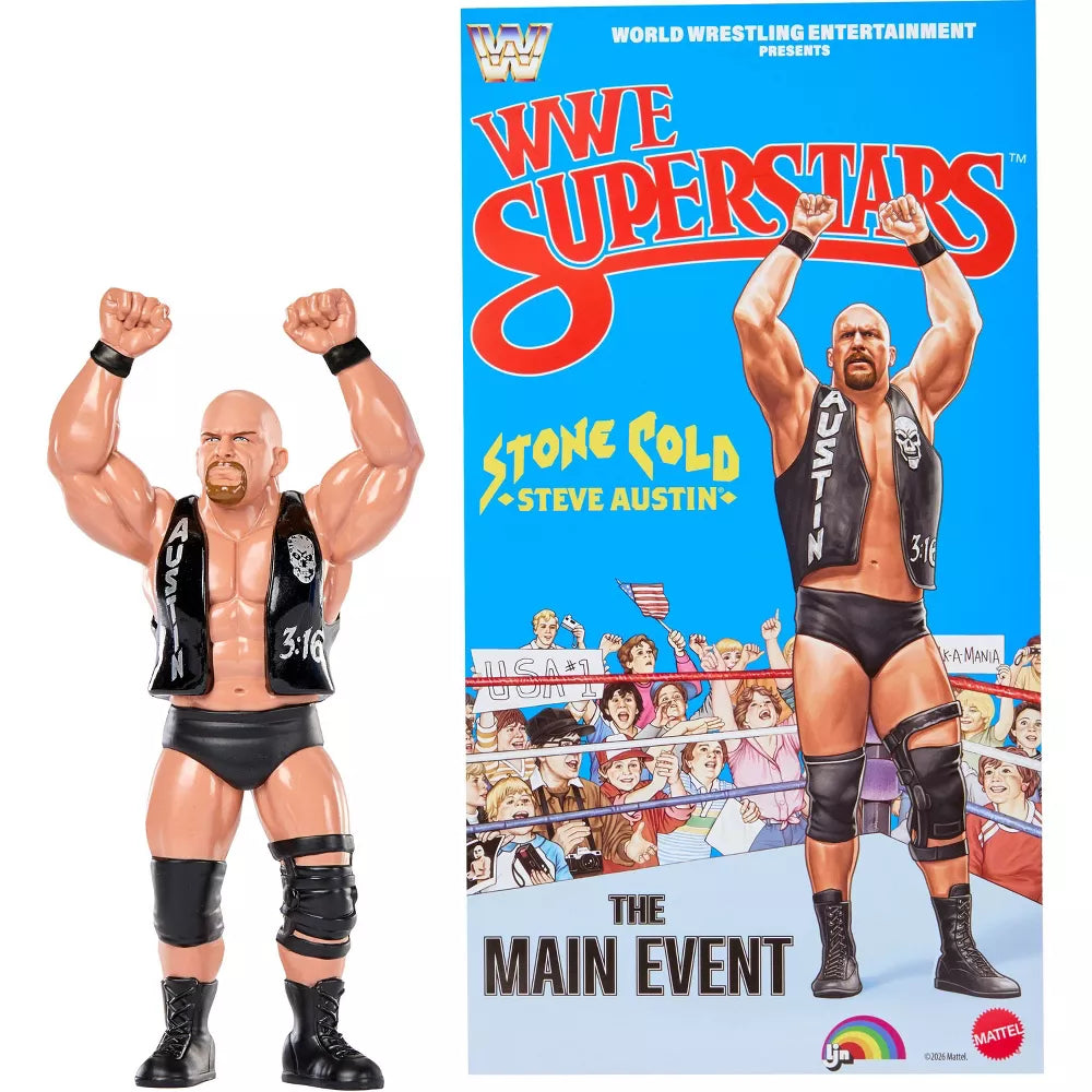 WWE: LJN Superstars Action Figure - 'Stone Cold' Steve Austin