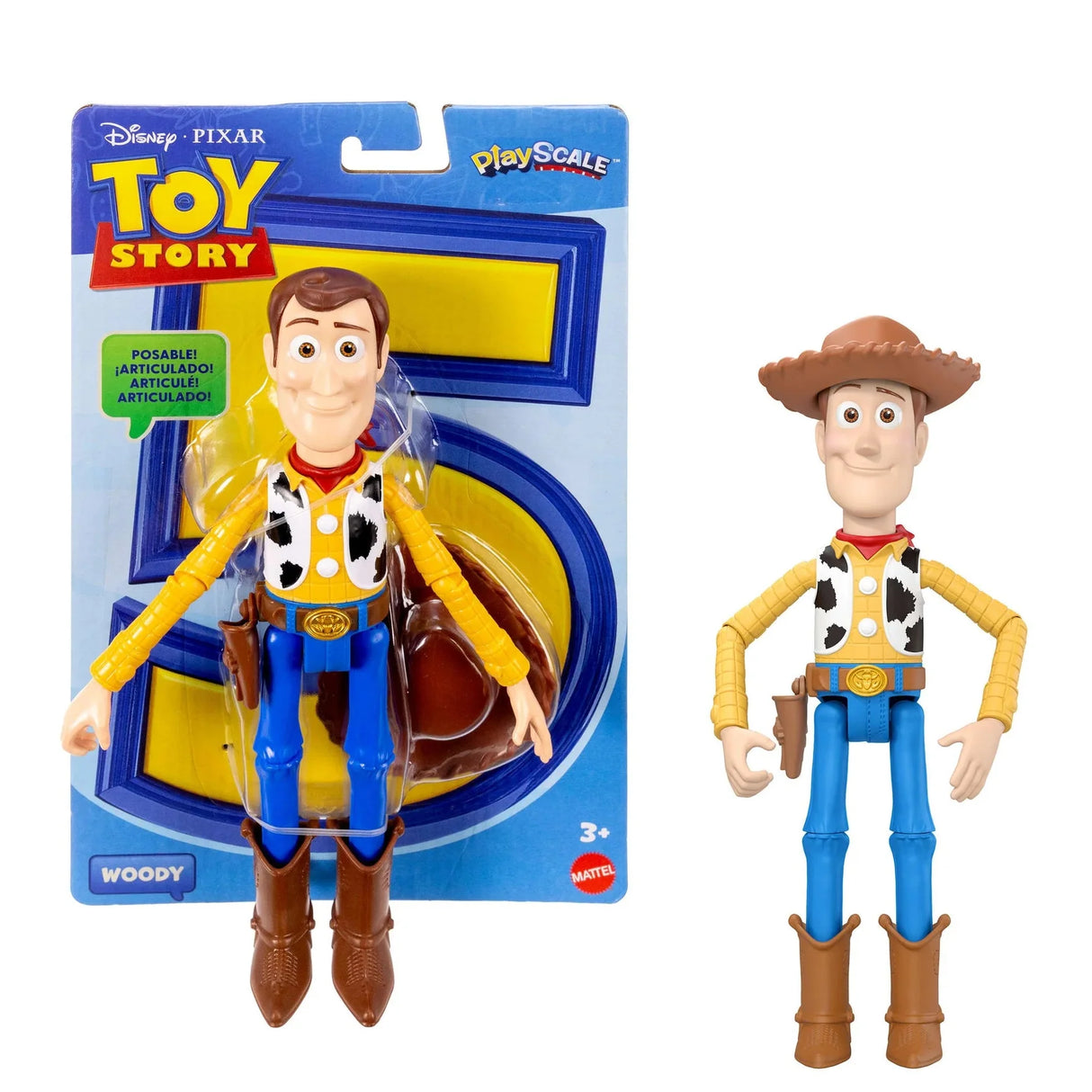 Toy Story: Poseable Woody Figure - 7 Inch
