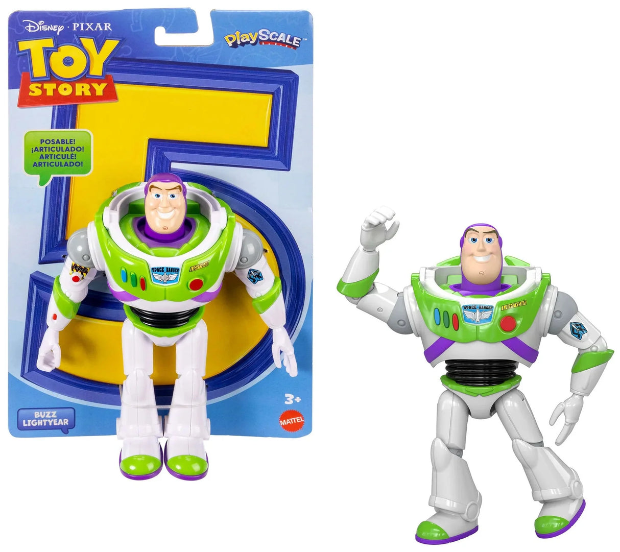 Toy Story: Poseable Buzz Lightyear Figure - 7 Inch