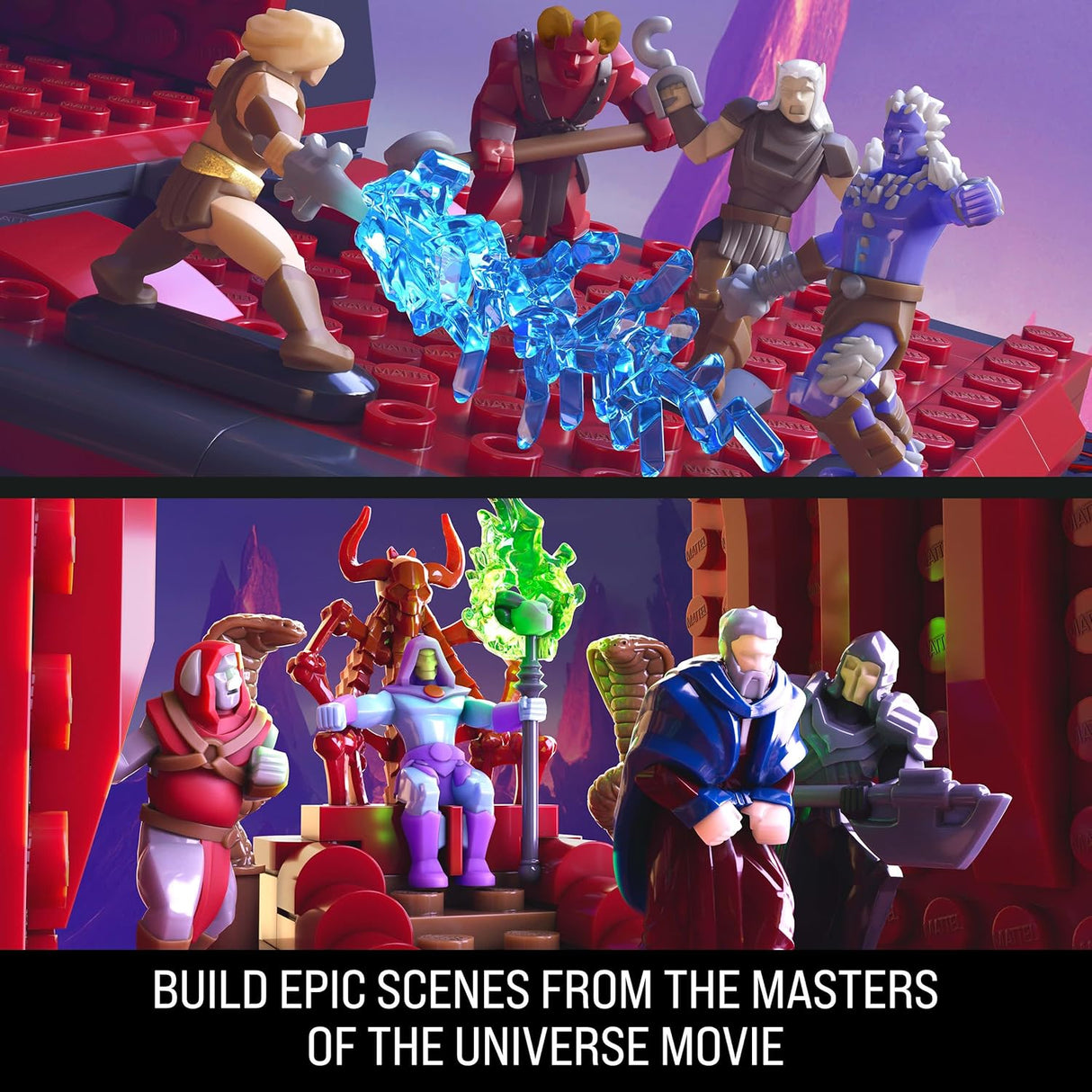 Masters of the Universe: Clash At Snake Mountain Brick Set