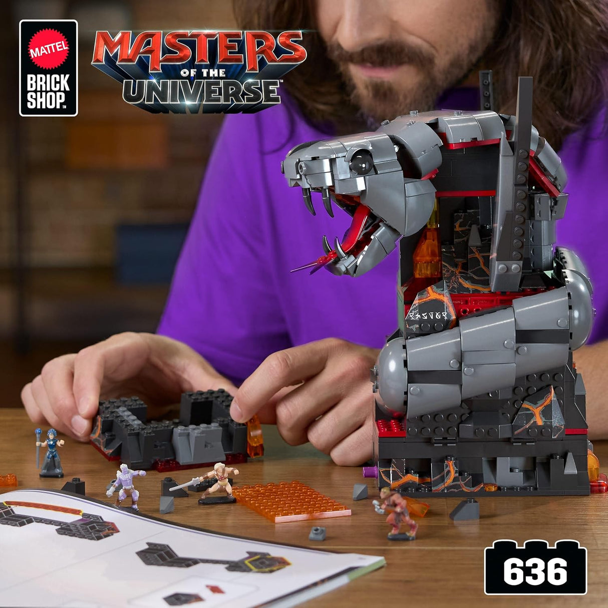 Masters of the Universe: Clash At Snake Mountain Brick Set